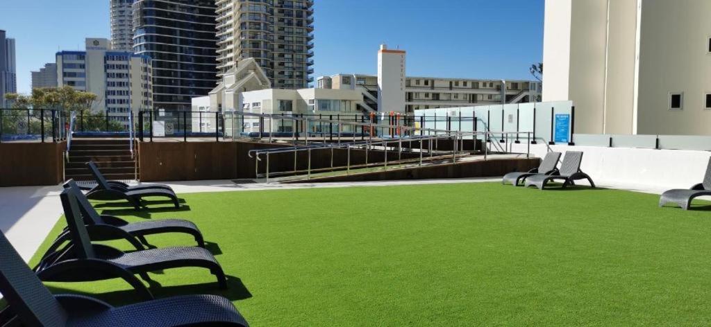 High Floor Ocean View At Surfers Paradise - Hotel Studio 黄金海岸 外观 照片