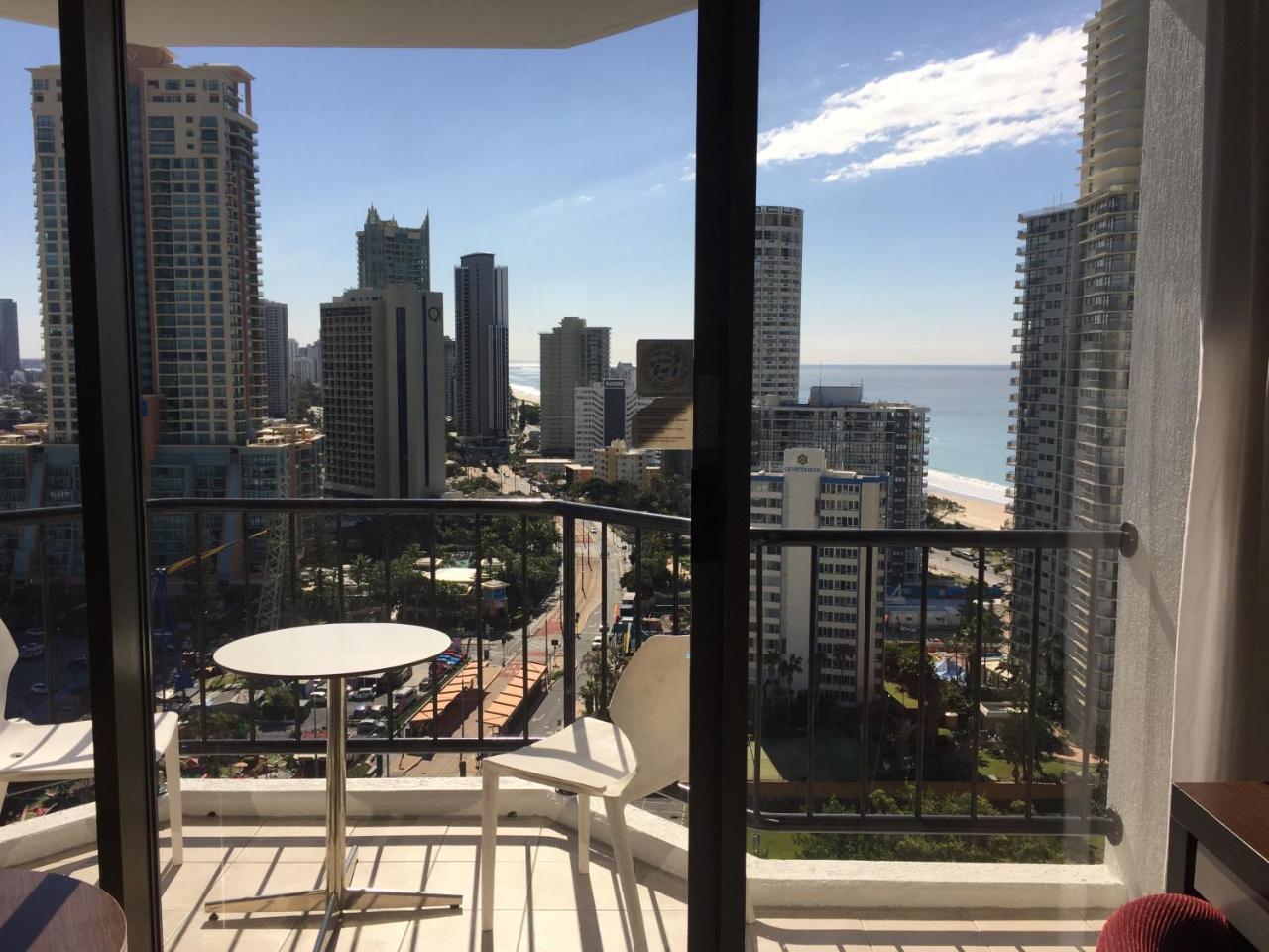 High Floor Ocean View At Surfers Paradise - Hotel Studio 黄金海岸 外观 照片
